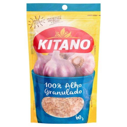 Alho Granulado Kitano Pacote 60g