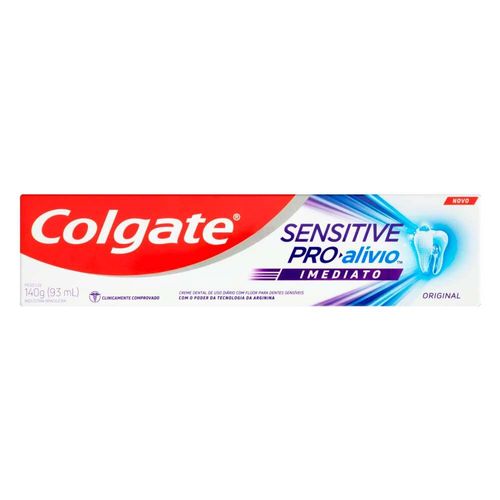 Creme Dental Original Colgate Sensitive Pro-Alívio Imediato Caixa 140g