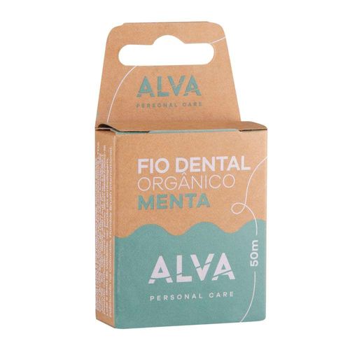 Fio Dental Orgânico Alva Menta 50M