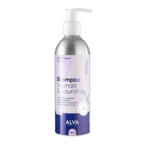 Shampoo Normais a Secos Alva Lavanda e Baunilha 250ml