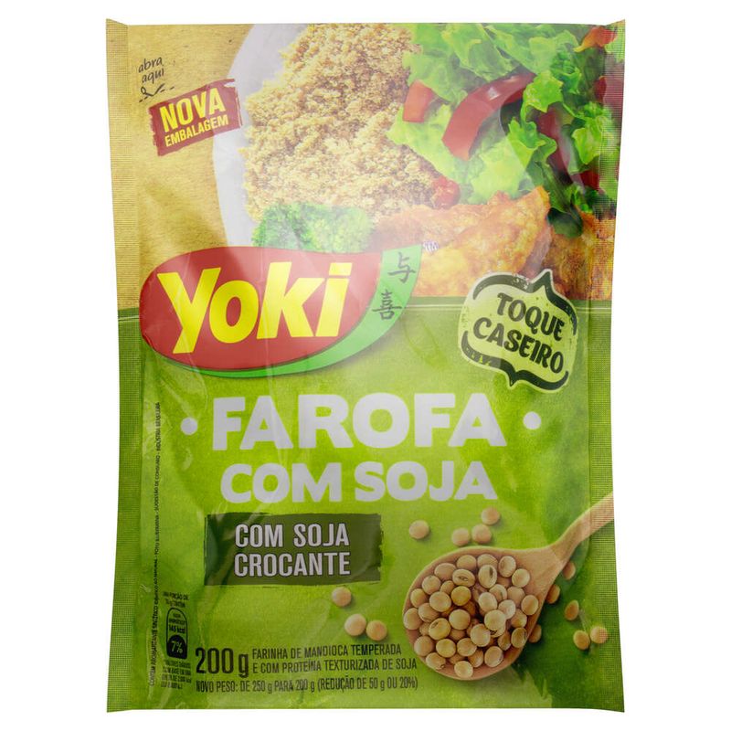 Farofa-de-Mandioca-com-Soja-Yoki-Pacote-200g