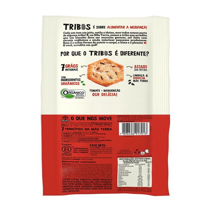 Biscoito-Salgado-Organico-Mae-Terra-Tribos-Tomate-e-Manjericao-50g