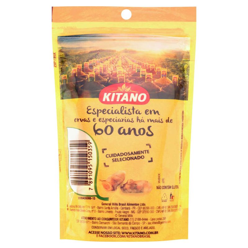 Acafrao-da-Terra-Kitano-Pacote-50g