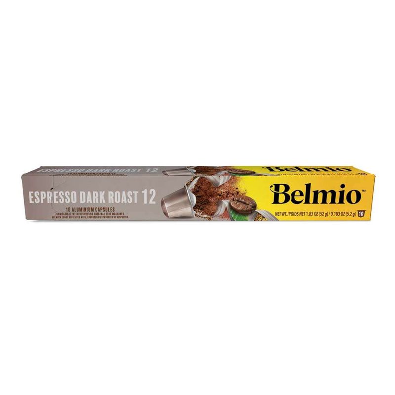 Capsulas-de-Cafe-Belgas-Belmio-Dark-Roast-Caixa-com-10-Unidades-52g