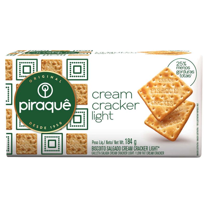 Biscoito-Cream-Cracker-Light-Piraque-Pacote-184g