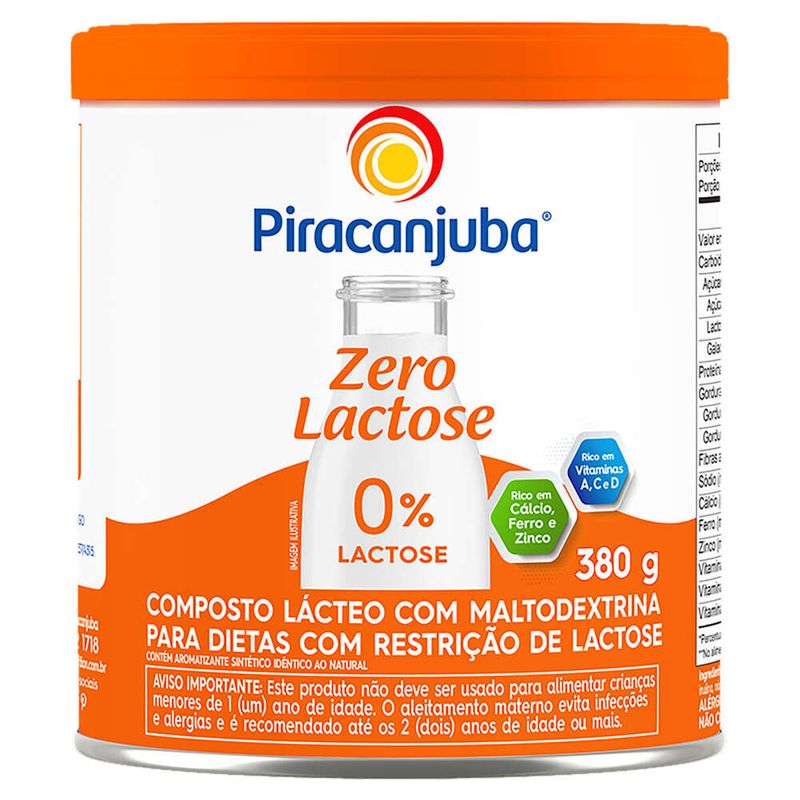 Composto-Lacteo-Zero-Lactose-Piracanjuba-Lata-380g