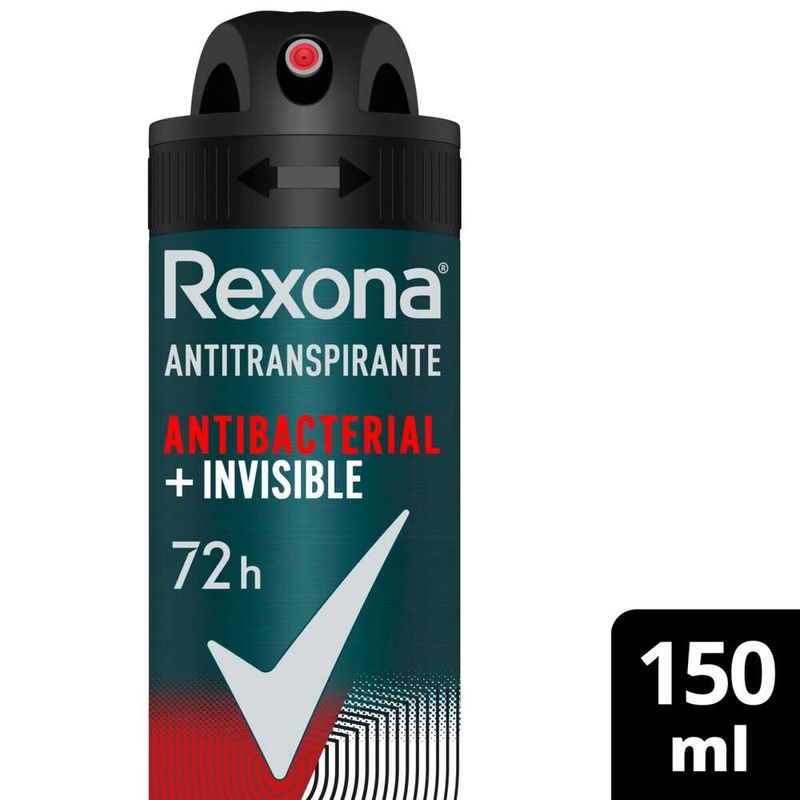Desodorante-Rexona-Men-Antibacterial---Invisible-150ml