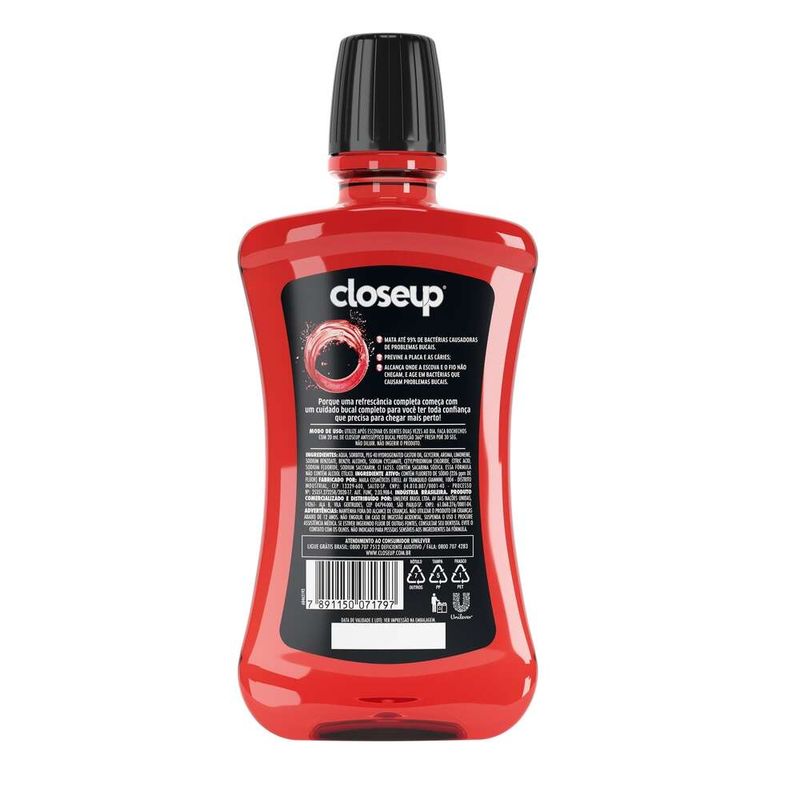 Enxaguante-Bucal-Zero-Alcool-Red-Hot-Closeup-Protecao-360°-Fresh-Leve-500ml-Pague-350ml