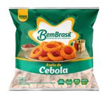 Anéis de Cebola Empanados Pré-Fritos Congelados Bem Brasil Pacote 1,05kg