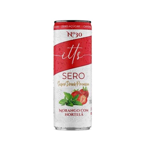 Energético Itts Sero Morango com Hortelã 269ml