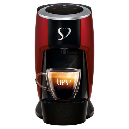 Máquina de Café Espresso Automática Vermelha G2 Touch 560ml Tres 127V
