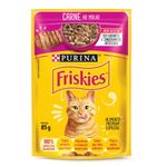 Racao-Para-Gatos-Friskies-Carne-Ao-Molho-Sache-85g