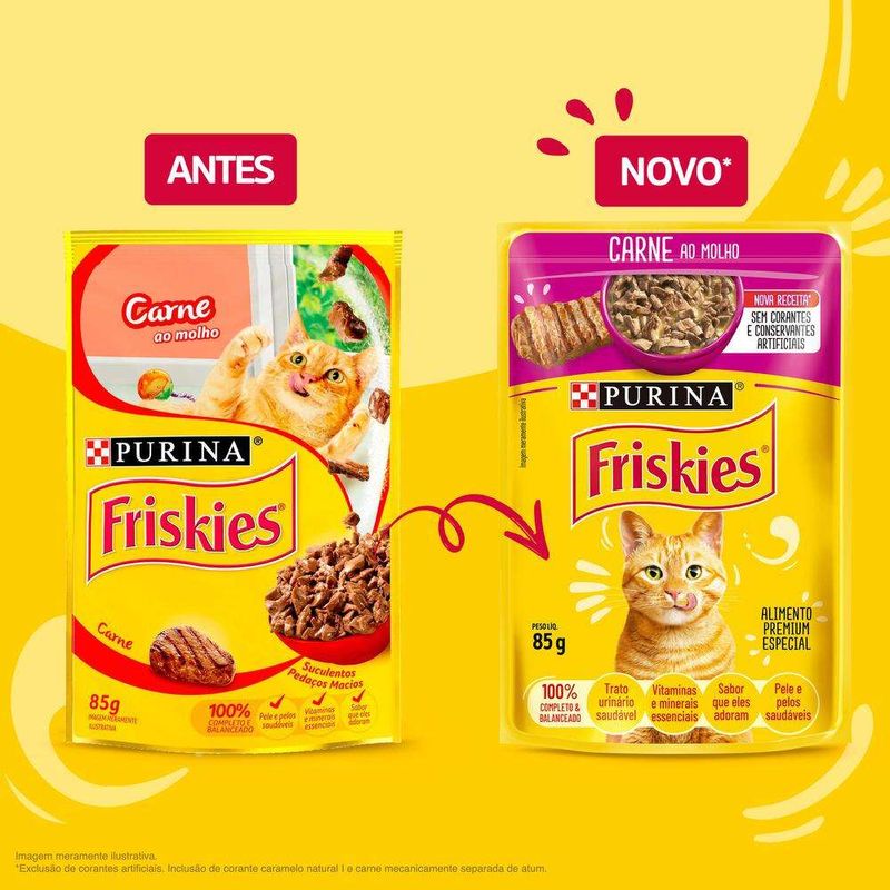 Racao-Para-Gatos-Friskies-Carne-Ao-Molho-Sache-85g