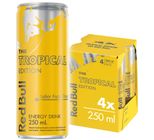 Energético Red Bull Energy Drink Tropical Edition 250 ml (4 latas)