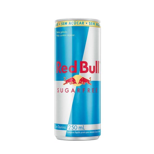 Energético Sem Açúcar Red Bull Energy Drink Sugarfree 250 ml