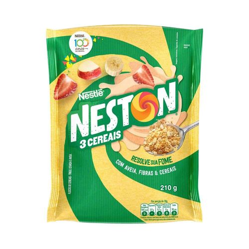 Cereal Nestlé Neston 3 Cereais Pacote 210g