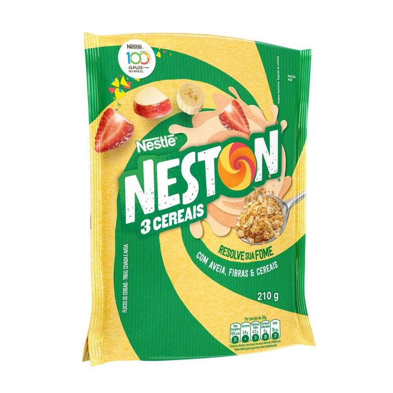 Cereal-Nestle-Neston-3-Cereais-Pacote-210g