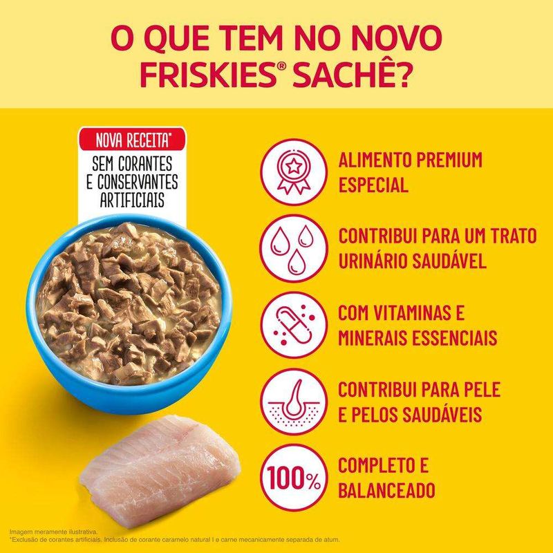 Racao-para-Gatos-Friskies-Adultos-Peixe-Branco-ao-Molho-Sache-85g