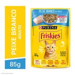 Racao-para-Gatos-Friskies-Adultos-Peixe-Branco-ao-Molho-Sache-85g