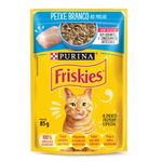 Racao-para-Gatos-Friskies-Adultos-Peixe-Branco-ao-Molho-Sache-85g