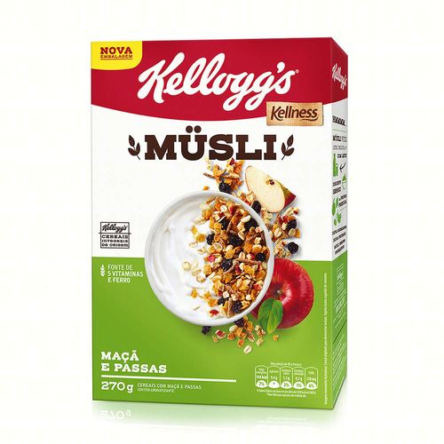 Granola Tradicional Kellogg S Kellness Müslix Caixa 270g