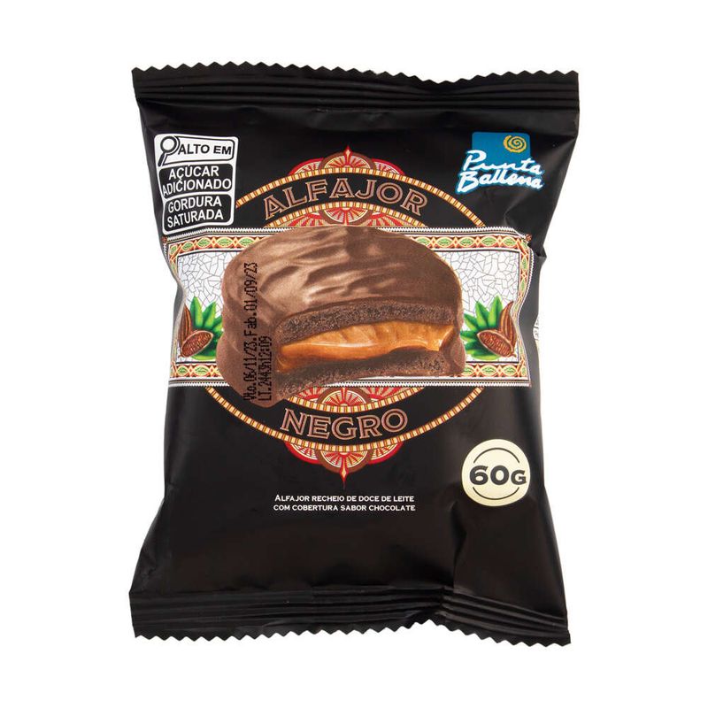 Alfajor-Uruguaio-Punta-Ballena-Negro-60g