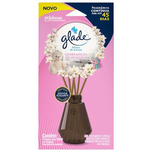 Difusor de Aromas Lembranças de Infância Glade Caixa 100ml