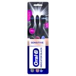 Escova-Dental-Extra-Macia-Sensitive-Oral-B-Pro-Saude-Indicator-Black-3-Unidades