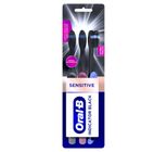 Escova Dental Extra Macia Sensitive Oral-B Pro-Saúde Indicator Black 3 Unidades