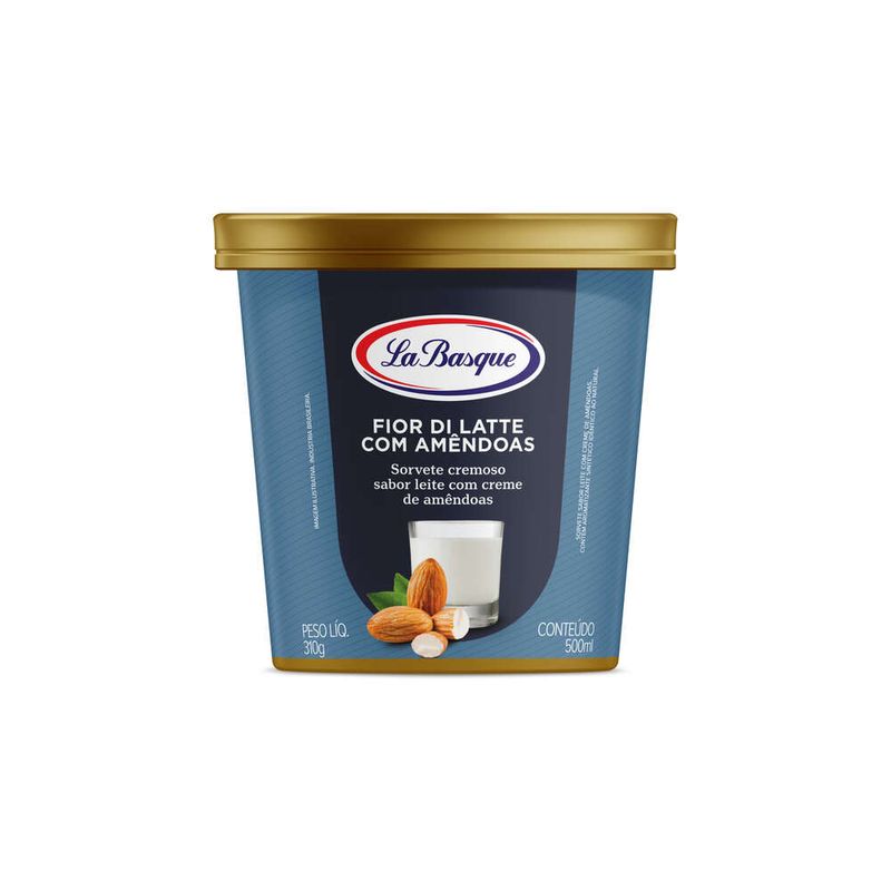 Sorvete-La-Basque-Fior-De-Latte-Com-Amendoas-500ml