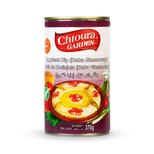 Baba Ghannouge Libanês Chtoura Garden 370g