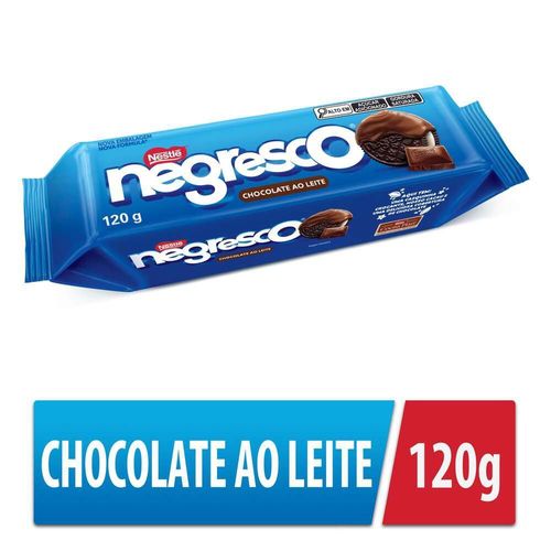 Biscoito Recheado Negresco Coberto Chocolate 120g