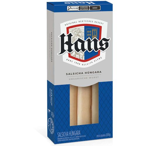 Salsicha Hungara Hans 200g