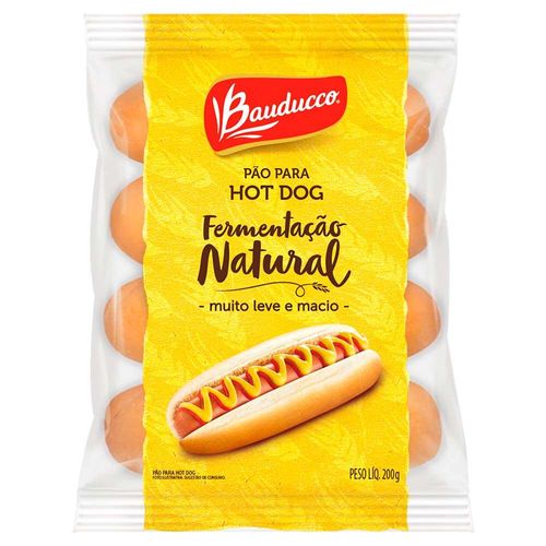Pão para Hot-Dog Bauducco Pacote 200g