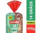 Pão De Fôrma Integral Nutrella Vitta Natural 14grãos 500g