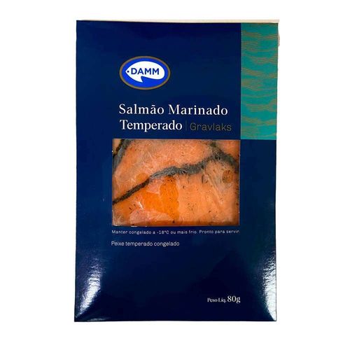 Salmão em Fatias Damm Gravilax 80g