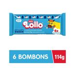 Chocolate Lollo Pacote com 6 Unidades 114g