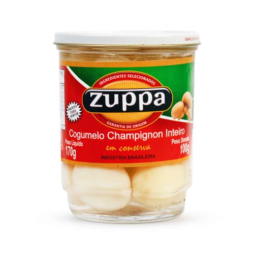 Cogumelo em Conserva Inteiro Zuppa Vidro 100g