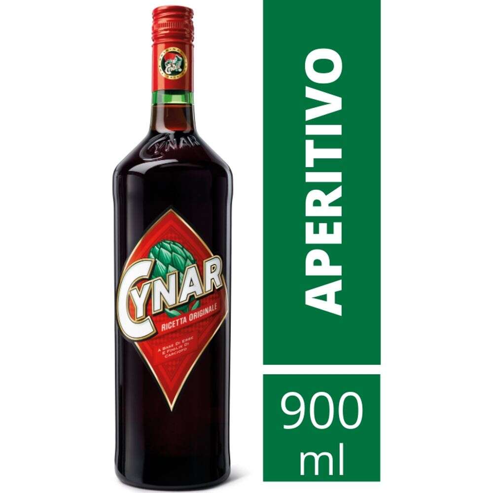 果物 cyaro Bebida Aperitivo de Alcachofra Cynar 900ml - Zona Sul