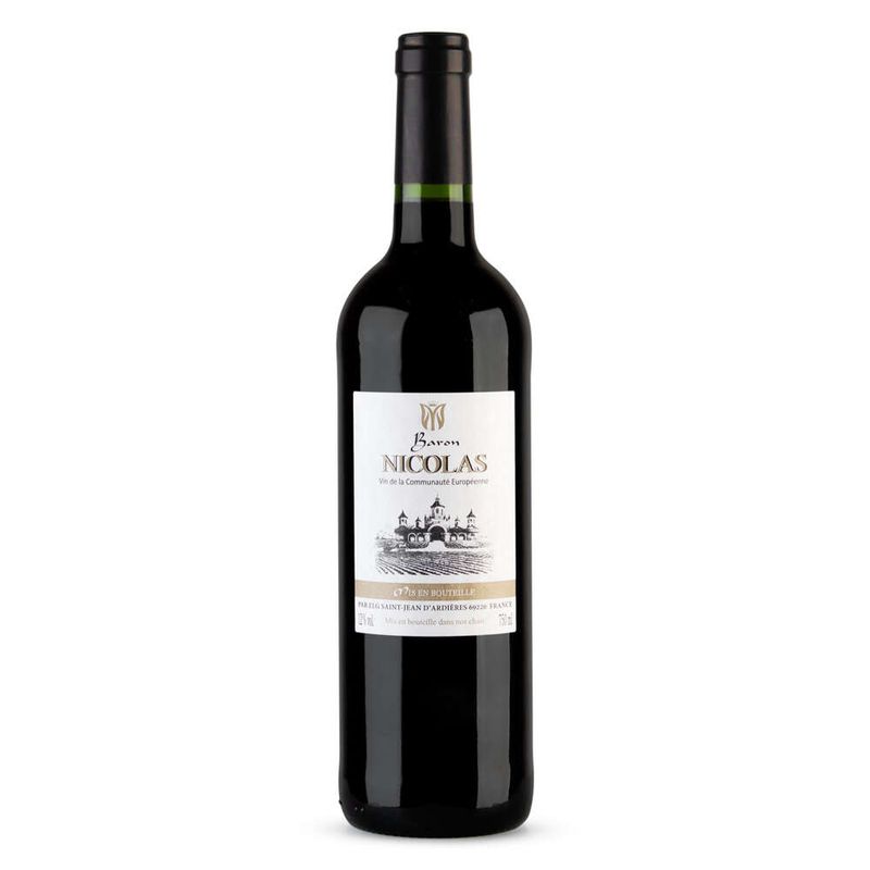 Vinho-Tinto-Frances-Baron-Nicolas-Garrafa-750ml