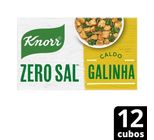 Caldo Knorr Zero Sal Galinha 96 g 12 cubos