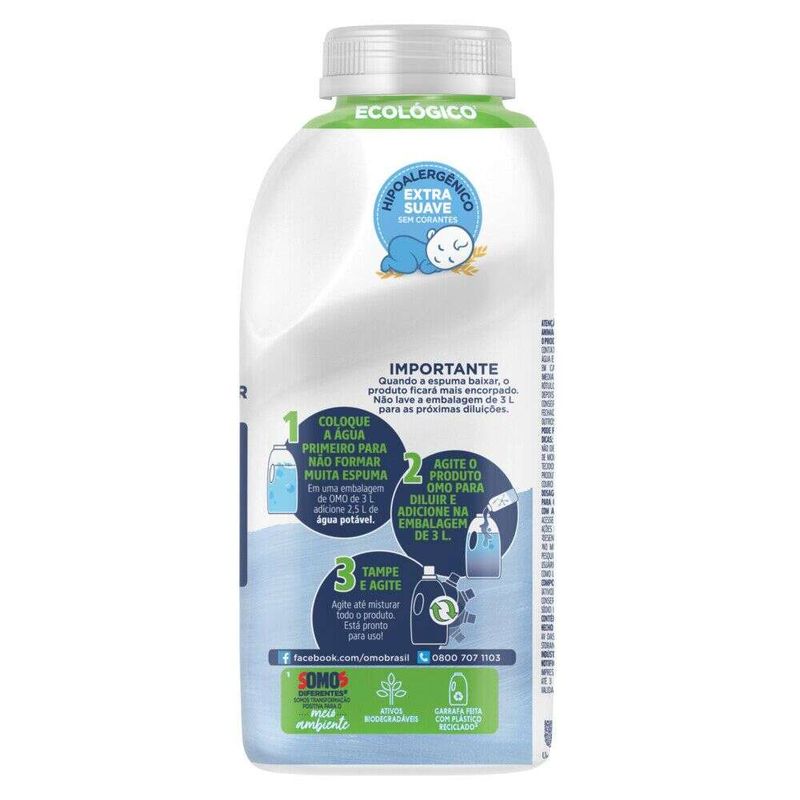 Sabao-Liquido-Refil-Omo-Puro-Cuidado-500ml