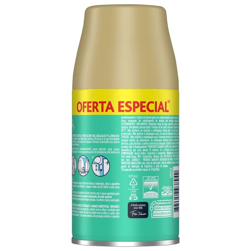 Purificador-de-Ar-Glade-Automatic-Frescor-de-Aguas-Florais-Refil-269-mL