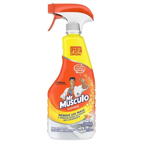 Desengordurante Mr. Músculo Cozinha Laranja 500 ml