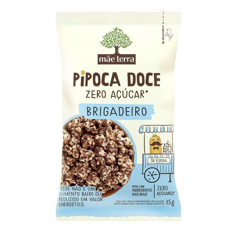 Pipoca-Pronta-Doce-Brigadeiro-Zero-Acucar-Mae-Terra-Pacote-35g