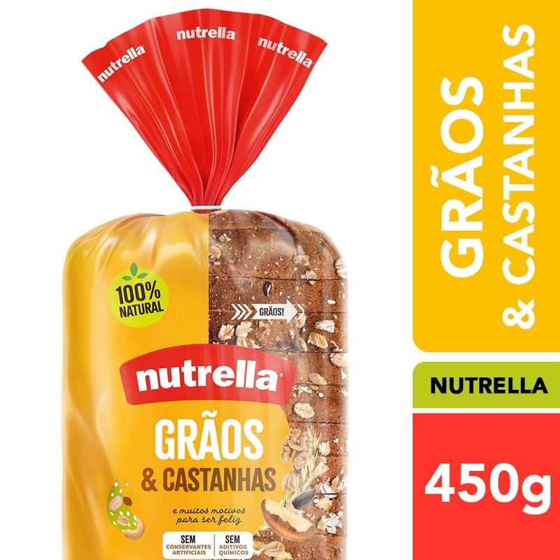 Pao-De-Forma-Integral-Nutrella-Vitta-Natural-Graos-E-Castanhas-450g