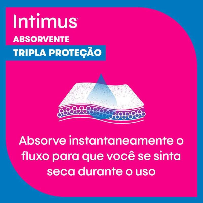 Absorvente-Intimo-Com-Abas-Intimus-Tripla-Protecao-Seca-Pacote-Leve-16-Pague-14-Unidades