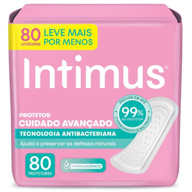 Protetor-Intimo-Diario-Intimus-Tecnologia-Antibacteriana-Pacote-Com-80-Unidades