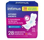 Absorvente Intimus® Noturno Discreto C/Abas - 28 UN