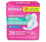 Absorvente Intimus® Tecnologia Antibacteriana C/Abas - 28un